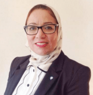 A photograph of Dr Hala Mansour