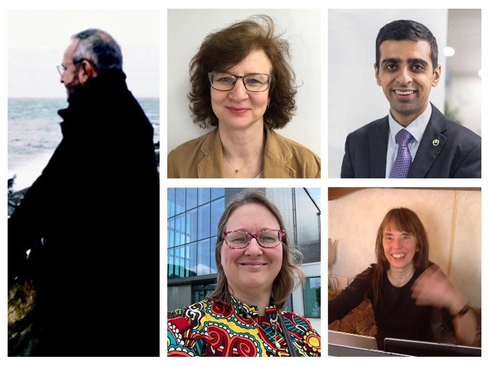 Louise Rees, Sandra Sinfield, Danielle Hinton, Paul Kleiman and Santanu Vasant