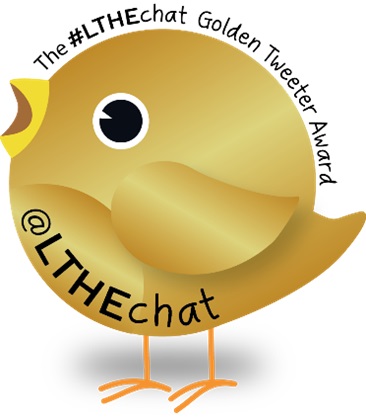 Image of the LTHEcaht Golder Tweeter Award