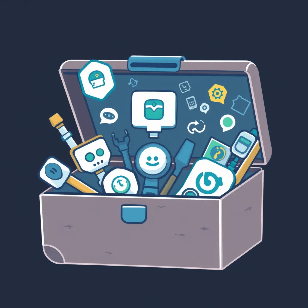 A toolbox containing a range of digital and intelligent tools