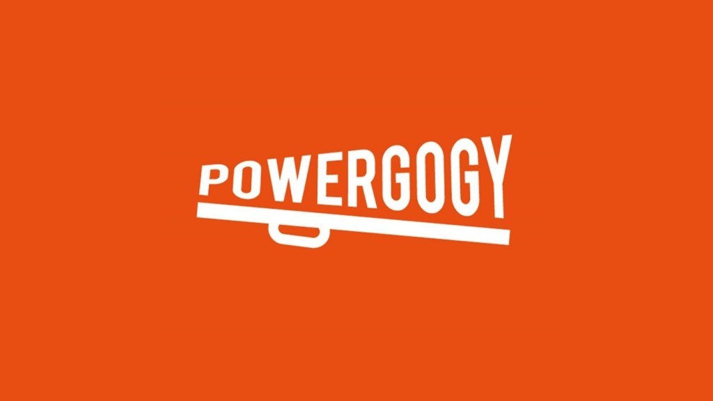 Logo with the title of Powergogy